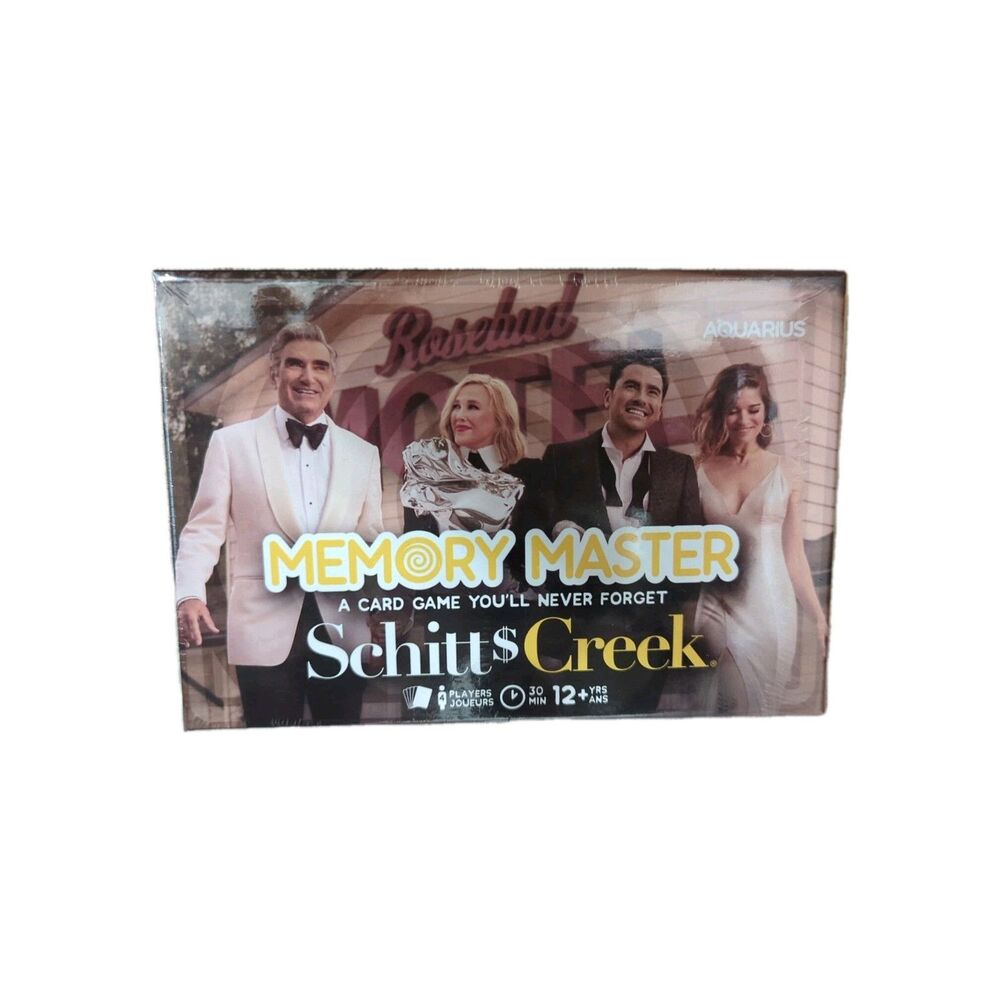 Schitts Creek Memory Master Game A Card Game You Will Never Forget Schitt$